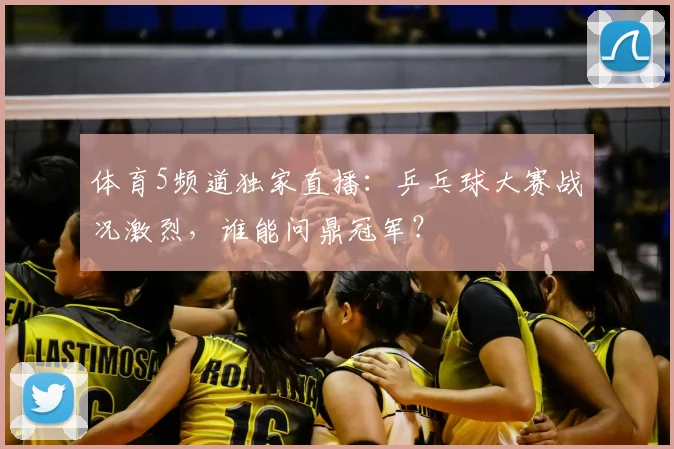 体育5频道独家直播：乒乓球大赛战况激烈，谁能问鼎冠军？